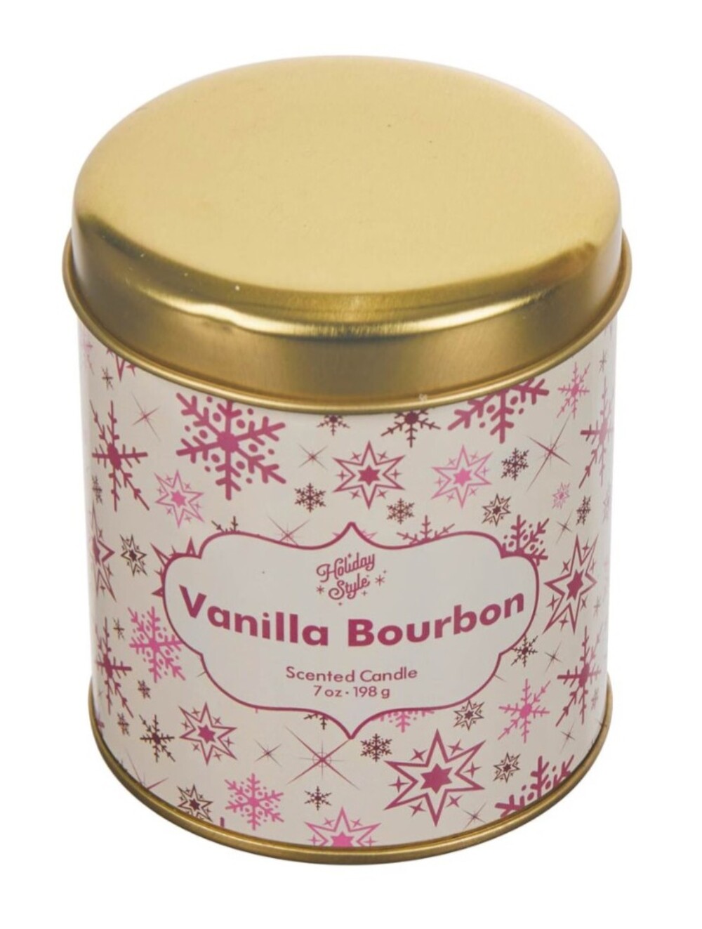 Holiday Style Vanilla Bourbon Candle